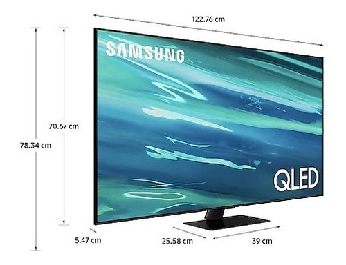 Televisor Samsung Q80a 55'' Qled 4k Quantum Hdr 12x 120 Hz