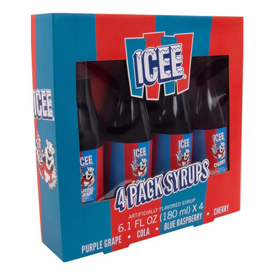 Jarabe De Icee 4 Sabores