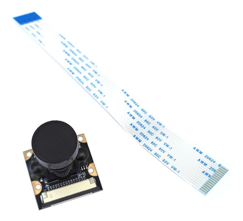 Câmera Para Raspberry Pi 1080p 5mp Lente 3,6mm Com Cabo Flat