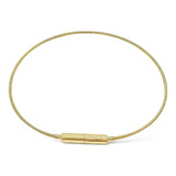 Pulseira Corda De Viola Ouro 18k 750 Italiana 