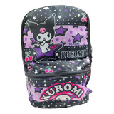 Mochila Kuromi Kuromy Hello Kitty Kawaii Estrella Escolar 