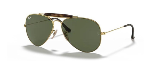 Lentes Ray Ban Rb3029 181 Dorado Mica Verde Outdoorsman Ii