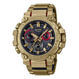 Reloj Casio G-shock Mt-g Mtg-b3000cx-9a E-watch Color De La Correa Dorado Color Del Bisel Dorado Color Del Fondo Negro