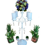 8 Unidades De  Candelabro