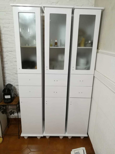 Tolva Organizador Baño Laqueado ( 3 Unidades) Laccato 