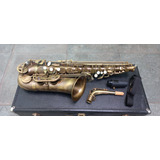 Sax Alto Buescher Bu4 Usa Envelh Semiprof Saxofone Troco+$