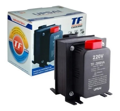 Transformador Voltagem Upsai Tf 3000va Sensor Termico  40998