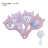 Cepillo Para Cabello / Diseño Gatitos / Mom