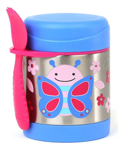 Termo Skip Hop Zoo Butterfly 325 Ml - Acero Inoxidable