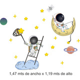 Vinilo Infantiles Astronautas Mod Wall Stickers
