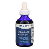 Trace Minerals Vitamina C + Lonic Zinc 59ml Sabor Sin Sabor