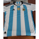 Camiseta Argentina Seleccion Original 3 Estrella Jugador 2xl