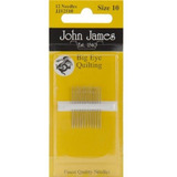 Agujas De Mano John James Big Eye Acolchadas-tamaño 11 12 / 