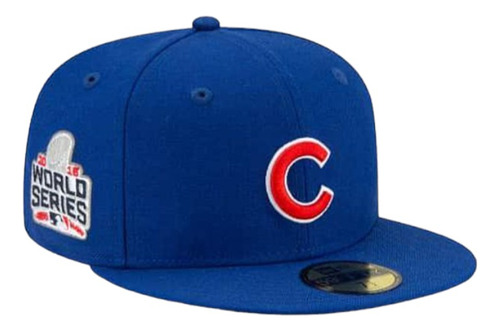 Gorra New Era Chicago Cubs Word Series 2016 59fifty Cerrada 