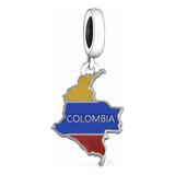 Charm 100% Plata S925 País Colombia Dije Para Pulsera Pandor