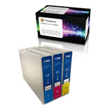 Cartuchos De Tinta Remanufacturados Epson 748xl Pack 3