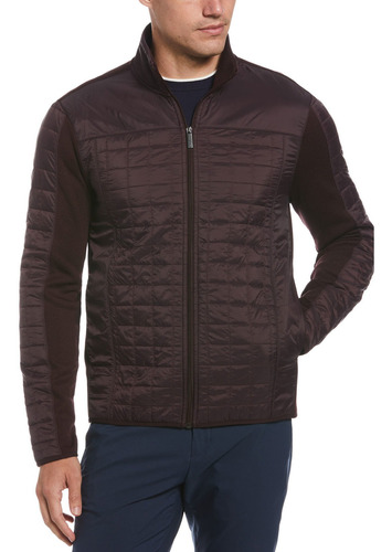 Chaqueta Casual Quilt Burdeo