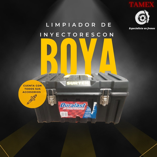 Limpiador De Inyectores Con Boya/ Estuche Y Conexiones