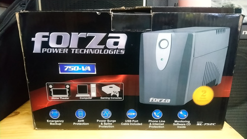 Forza Power Technologies Sl-752c  750va Estabilizador Ups 