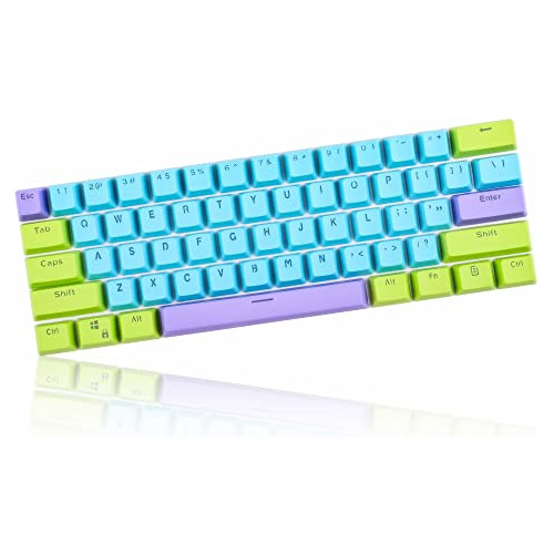 Keycaps 61 Teclas - Teclado Mecanico 60% - Diseño Cielo