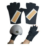 Guantes Protectores De Luz Uv/led, De Lampara De Uñas. 1 Par