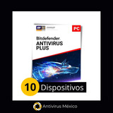 Bitdefender Antivirus 10 Dispositivos - 1 Año