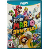 Wii U - Super Mario 3d World - Original - Completo