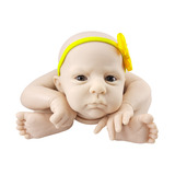 Kit Bebê Reborn Molde Cameron Com Olhos 