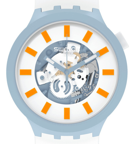 Reloj Swatch Bioceramica Sb03n101. 47mm.