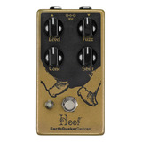 Pedal P/guitarra Earthquaker Hoof Hybrid Fuzz Color Dorado