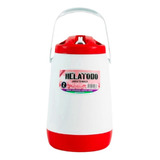 Jarra Bidon Termo Helatodo 2 L Terere Jugo Pico Vertedor Color Blanco - Rojo