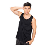 Musculosa Oversize Hombre Gym Algodón Básica Lisa Shaffe