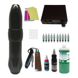 Kit Para Tatuar Con Maquina Rocket V1 Y Tinta Profesional 