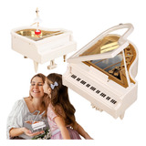 Alhajero Y Caja Musical De Cuerda Piano C/bailarina Grande