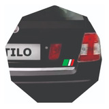 3 Adesivos Bandeira Italia Carro Automotivo Frete Incluso