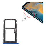 Porta Sim Bandeja Charola Chip Compatible Zte Blade A51