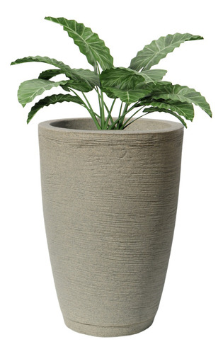 Vaso Para Plantas Polietileno Jardim Sala Luxo Cone Bojo N1