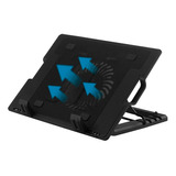 Base Enfriadora Para Laptop De 5 Posicione Led Color Azul