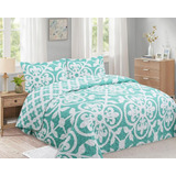 Cubrecama Quilt 2 Plazas Deluxe Reversible Doral 