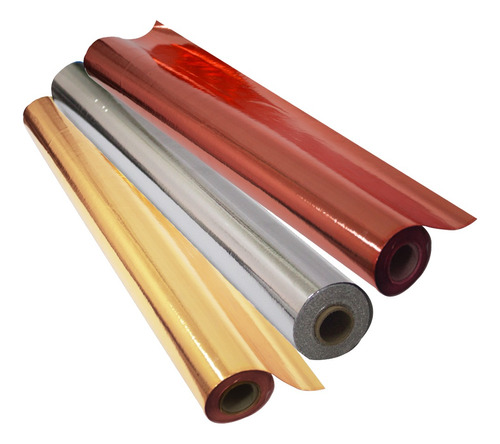 Rollo De Papel Metalico Metalustre Foil 25mts 1pz