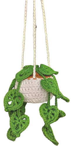 Planta Colgante A Crochet Amigurumi