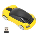Mouse Inalámbrico 2.4ghz Con Diseño De Auto 3d A Pilas