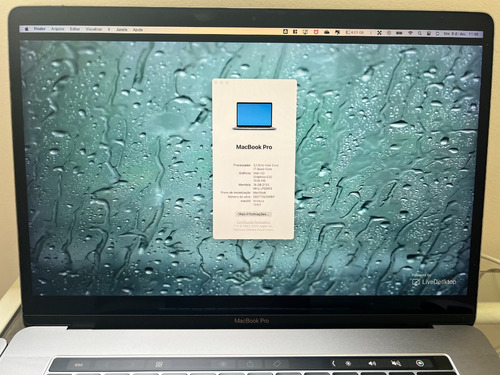 Macbook Pro 15 2017 A1707 I7 Ssd 1tb Ram 16gb Touch Bar