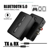Adaptador Audio  Bluetooth Bateria Rca Jack Recibe Y Envia