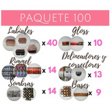 Paquete 100 Piezas De Maquillaje Premium Loreal Y Maybelline