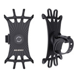 Suporte Para Celular Smartphone Silicone Guidão Bike E Moto