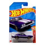 Hot Wheels Carro Dodge Charger 500 1969 Coleccionable