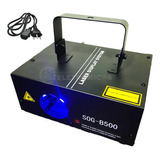 Canhão Raio Laser Holográfico Luz Azul Iluminação Sogb500