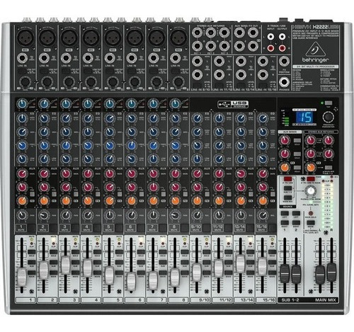 Console Behringer X2222usb Xenyx De Mistura 100v/240v