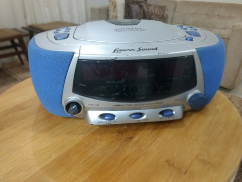 Digital Compact Disc Player Am/fm Clock Rádio